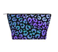 Stampa animale esotica leopardo colorato, Borsa da toilette Borsa per trucco Borsa per cosmetici Borsa da toilette da viaggio portatile