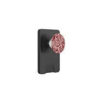 Stampa Animale Safari Zebrata Rossa PopSockets PopWallet per MagSafe