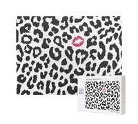 Stampa animalier a forma di bacio,Puzzle in legno da 500 pezzi, gioco di famiglia, puzzle per adulti e adolescenti, decorazioni per la casa