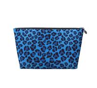 Stampa animalier in pelle di leopardo, Borsa da toilette Borsa per trucco Borsa per cosmetici Borsa da toilette da viaggio portatile