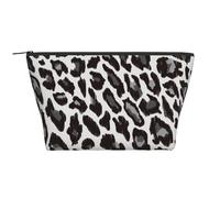 Stampa animalier leopardata, Borsa da toilette Borsa per trucco Borsa per cosmetici Borsa da toilette da viaggio portatile