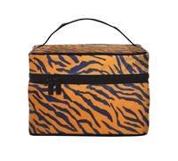 Stampa animalier tigre fantastica, Borsa per il trucco Borsa per cosmetici Borsa da viaggio portatile da viaggio Astuccio per matite