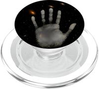 Stampa artistica a mano nello spazio, arte dell'universo PopSockets PopGrip per MagSafe