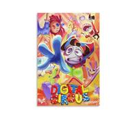 Stampa artistica da parete a tema anime "The Amazing Digital Circus", poster decorativo da parete, stile 15, stile 15