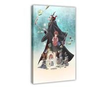Stampa artistica da parete a tema anime The Ancient Magus 'Bride 1, decorazione artistica da parete per soggiorno e camera da letto, 40 x 60 cm