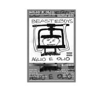 Stampa artistica da parete con album musicale di Beastie Boys Aglio E Olio musicale, decorazione artistica da parete per soggiorno e camera da letto, 30 x 45 cm