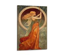 Stampa artistica da parete con arciere in stile Liberty, stampa classica, poster vintage, stampa artistica da parete senza tempo, poster decorativo moderno da appendere, 40 x 60 cm