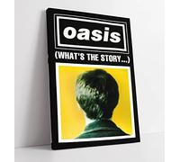 Stampa artistica da parete con cornice profonda di Oasis Gallaser What the Story, 91 cm x 60 cm