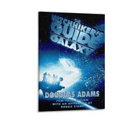 Stampa artistica da parete con scritta "The Hitchhiker's Guide to the Galaxy", commedia fantascientifica, divertente decorazione artistica da parete (10), poster decorativo da appendere, 20 x 30 cm