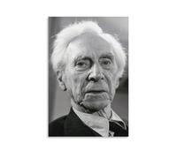 Stampa artistica da parete su tela, con il filosofo britannico Bertrand Russell, poster decorativo per la stanza, 20 x 30 cm