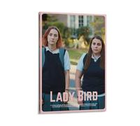Stampa artistica da parete su tela con immagine di Lady Bird - Storia emotiva di coming-of-age1, decorazione minimalista del film indie (5) poster su tela, decorazione per la stanza, 60 x 90 cm