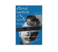 Stampa artistica da parete su tela con motivo "Eternal Sunshine of the Spotless Mind" - Haunting Sci-Fi Romance, minimalista (50 x 75 cm)