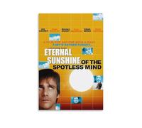 Stampa artistica da parete su tela con scritta "Eternal Sunshine of the Spotless Mind", stampa artistica da parete in stile minimalista (12), decorazione artistica da parete, decorazione moderna, 50 x