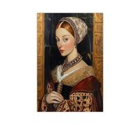 Stampa artistica da parete su tela della regina Tudor Catherine Parr 20 x 30 cm