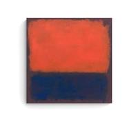 Stampa artistica da parete su tela di Mark Rothko Great Work (n. 14), 70 x 70 cm