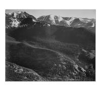 Stampa artistica da parete su tela di qualità - Adams - Parco nazionale delle Montagne Rocciose Colorado 50,2 x 101,2 cm | Pronta da incorniciare | Ideale per la decorazione della casa o dell'ufficio