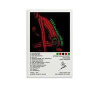 Stampa artistica da parete su tela, motivo: A Tribe Called Quest-The Low End Theory, stampa artistica da parete, 60 x 90 cm, senza cornice