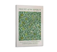 Stampa artistica da parete su tela, motivo: Fruit Of The Spirit, motivo: salvia cristiana, per soggiorno, camera da letto, bagno, ufficio, casa, 30 x 45 cm