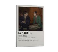 Stampa artistica da parete su tela, motivo: Lady Bird - Storia emotiva di coming-of-Age1, decorazione minimalista del film indie (11), poster da parete decorativo da parete, stampa decorativa moderna