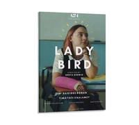 Stampa artistica da parete su tela, motivo: Lady Bird - Storia emotiva di Coming-of-Age1, decorazione minimalista indie del film (4), stampa artistica su tela, poster decorativo moderno per la casa