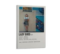 Stampa artistica da parete su tela, motivo: Lady Bird - Storia emotiva di Coming-of-Age1, decorazione minimalista del film indie (9), poster da appendere per la casa, poster artistico, 60 x 90 cm