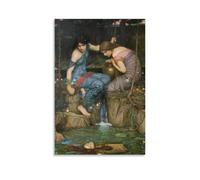Stampa artistica da parete su tela, motivo: Ninfe Alla ricerca di Orfeo John William Waterhouse, decorazione moderna per la casa, 60 x 90 cm