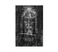 Stampa artistica da parete su tela, motivo: Sindone di Torino, per camera da letto, ufficio, camera da letto, regalo, senza cornice, 40 x 60 cm