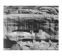 Stampa artistica su tela ad alta definizione - Adams - dimore nella scogliera del Parco Nazionale di Mesa Verde - 127 x 101 cm | Artistico per inaugurazione della casa, ufficio o camera da letto |
