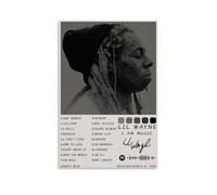Stampa artistica su tela con immagine di Lil WayneArt I Am Music, riproduzione di dipinti ad olio, stampa moderna su tela, stampa astratta, paesaggio astratto, decorazione da parete per casa e ufficio