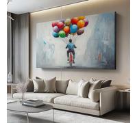 Stampa artistica su tela di 100L x50l cm poster Decorazione murale modernaastratta per Sala Da Pranzo Bar Mulino rurale autunnale senza corniceColore
