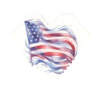 Stampa Bandiera Americana Building Brick Block Puzzle - Puzzle immagine a forma di cuore, immagine puzzle in legno