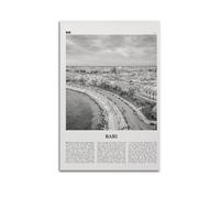 Stampa Bari in bianco e nero, Bari Wall Art, Bari Poster, Bari Foto, Bari Décor, Italia, Italia, Puglia, Bare, Varion Poster Pittura Decorativa Tela Poster Da Parete E Stampa artistica Moderna Fam