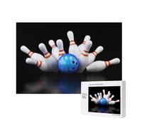 Stampa bottiglia da bowling,Puzzle in legno da 300 pezzi per famiglie, per adulti e adolescenti, decorazioni per la casa