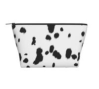 Stampa cane dalmata macchia nera, Borsa da toilette Borsa per trucco Borsa per cosmetici Borsa da toilette da viaggio portatile