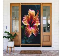 Stampa classica botanica n. 115 coperture decorative per porte, striscione decorativo per interni ed esterni, primavera, estate, autunno, inverno, Halloween, Natale, decorazioni per la casa