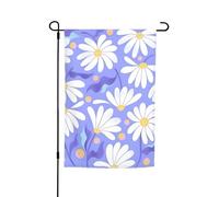 Stampa con margherite, 30,5 x 45,7 cm, per portico per tutte le stagioni, bandiere per esterni, decorazione per cortile, patio