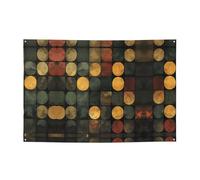 Stampa con motivo a trama banner per le vacanze e fondali da appendere - decora facilmente la scena della tua festa