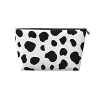 Stampa con motivo mucca carina, Borsa da toilette Borsa per trucco Borsa per cosmetici Borsa da toilette da viaggio portatile