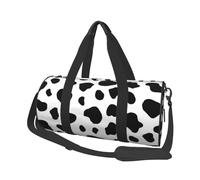 Stampa con motivo mucca carina, Borsone da viaggio di grande capacità Borsa rotonda Borsa da viaggio sportiva Borsa da viaggio Borsa da fitness