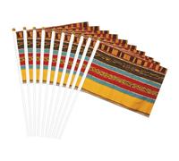 Stampa con motivo nativo americano facilitazione bandiera palmare leggera parata decorazione per la casa eventi Uso versatile