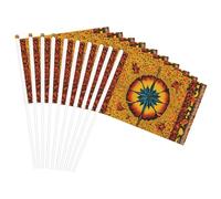 Stampa con motivo nativo americano facilitazione bandiera palmare leggera parata decorazione per la casa eventi Uso versatile