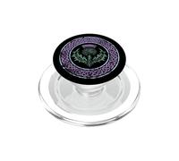 Stampa con nodo celtico cardo scozzese PopSockets PopGrip per MagSafe