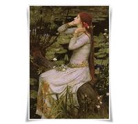 Stampa con personaggi di Posrers of Shakespeare, formato A3, decorazione da parete per la casa (Ofelia)