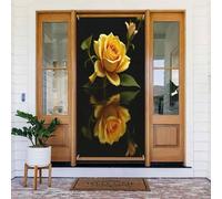 Stampa con riflessi di rosa n. 631 coperture decorative per porta, decorazioni per interni ed esterni, primavera, estate, autunno, inverno, Halloween, Natale, decorazioni per la casa