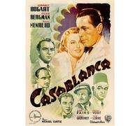 Stampa Da Parete Per La Casa - Poster Di Film Vintage - CASABLANCA - A4, A3, A2