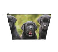 Stampa del cane Labrador Retriever, Borsa da toilette Borsa per trucco Borsa per cosmetici Borsa da toilette da viaggio portatile