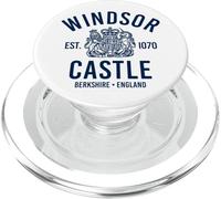 Stampa della Marina di Windsor Castle Est. 1070 Berkshire England PopSockets PopGrip per MagSafe