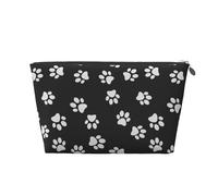 Stampa della zampa del cane, Borsa da toilette Borsa per trucco Borsa per cosmetici Borsa da toilette da viaggio portatile