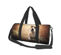 Stampa dell'American Staffordshire Terrier, Borsone da viaggio di grande capacità Borsa rotonda Borsa da viaggio sportiva Borsa da viaggio Borsa da fitness