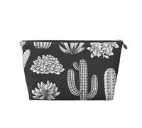 Stampa di cactus, Borsa da toilette Borsa per trucco Borsa per cosmetici Borsa da toilette da viaggio portatile